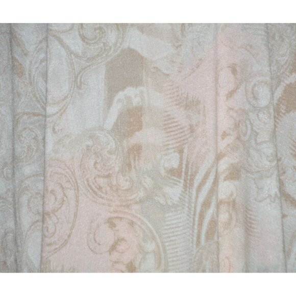 NWT Chico's CoziSoft Neutral Short Sleeve Blouse T-Shirt Top Size 2 US L - Picture 4 of 12